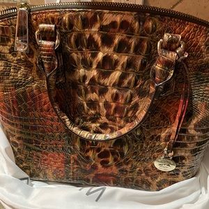 New Brahmin leather bag
